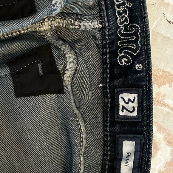 Miss Me Blue Skinny Jeans with Sleek Fit - Picture 4 of 7